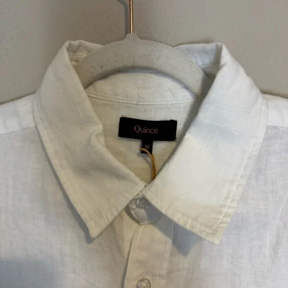 Quince 100% European Linen Short Sleeve Shirt - Picture 4 of 8
